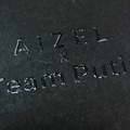 бирка дл¤ Aizel Team Putin, шелкографи¤, лак, с отверстием дл¤ одежды