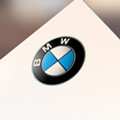 кашированная визитка, BMW, многослойные визитки